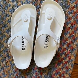 Birkenstock White Sandals